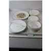 Image 1 : (9) Large Plates, (6) Small Plates, (7) Saucers, (6) Bowls