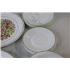 Image 5 : (9) Large Plates, (6) Small Plates, (7) Saucers, (6) Bowls