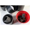 Image 2 : Assorted PVC Pipes/Tubes, Bucket of Nails