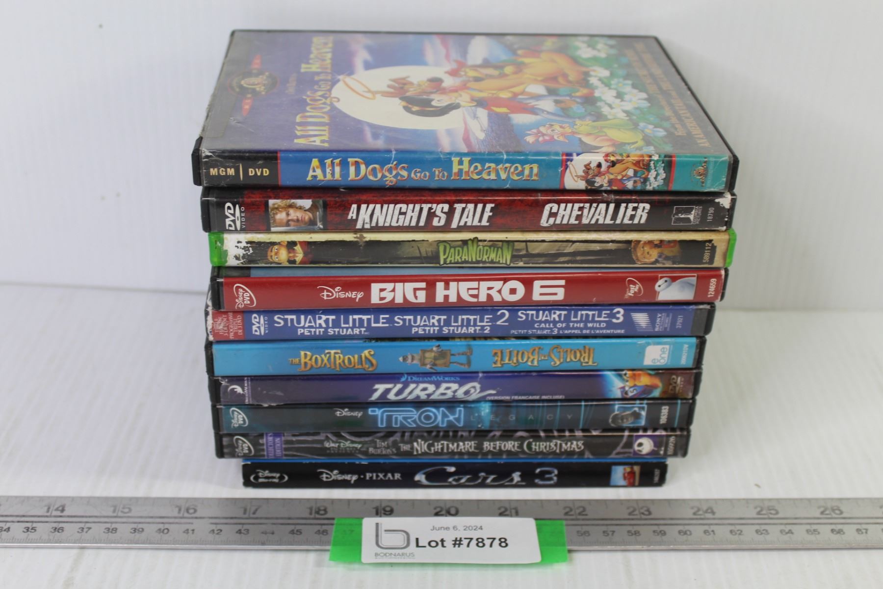 Gogs Dvd (10) DVD - Family - Children - All Dogs Gogs To Heaven - Turbo - Cars 3 ...