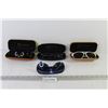 Image 2 : (3) Pair of Sunglasses - (3) Cases - (1) Pair of Glasses