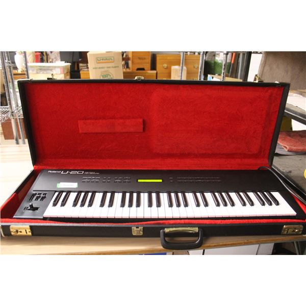 *Roland U-20 Keyboard - In Case, Consignor Says Working