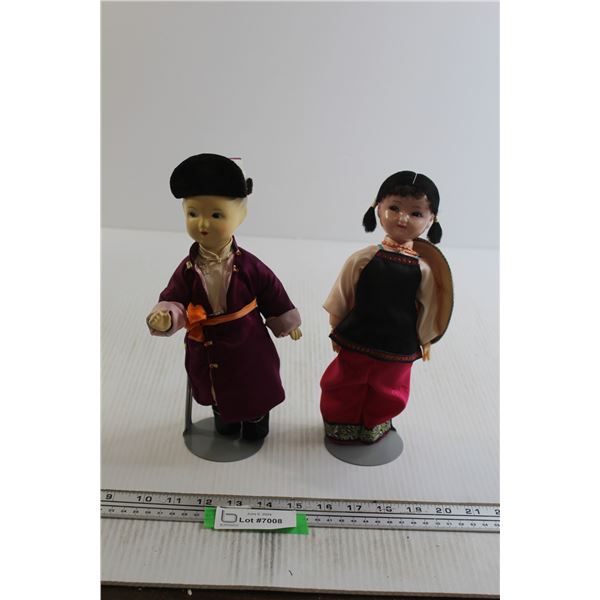 (2) Asian Dolls
