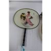 Image 2 : (4) Asian-Inspired Fans - (1) Fan has Broken Piece