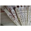 Image 6 : (4) Asian-Inspired Fans - (1) Fan has Broken Piece