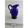 Image 1 : Cobalt Blue Glass Pitcher