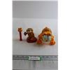 Image 1 : (3) Garfield Decorations