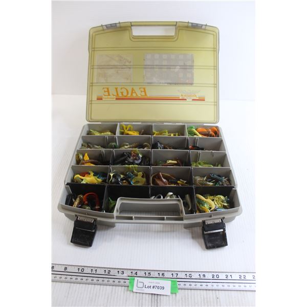 Assorted Fishing Bait with Container