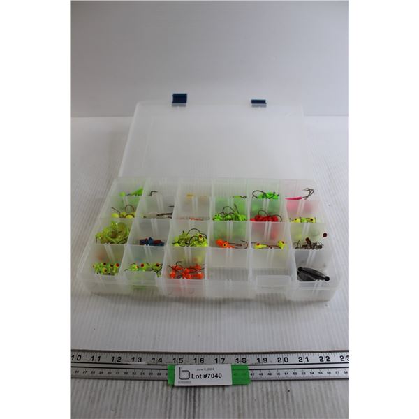 Assorted Fishing Hooks with Container