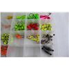 Image 3 : Assorted Fishing Hooks with Container