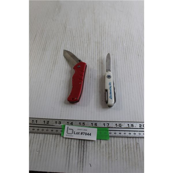 (2) Folding Knives