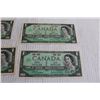 Image 3 : (5) Canadian 1967 $1 Bills