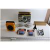 Image 1 : (4) Disk Lights, (2) Packs Battery Terminals, Battery Extension Roll (??)