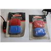 Image 2 : (4) Disk Lights, (2) Packs Battery Terminals, Battery Extension Roll (??)