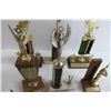 Image 3 : (8) Assorted Trophies