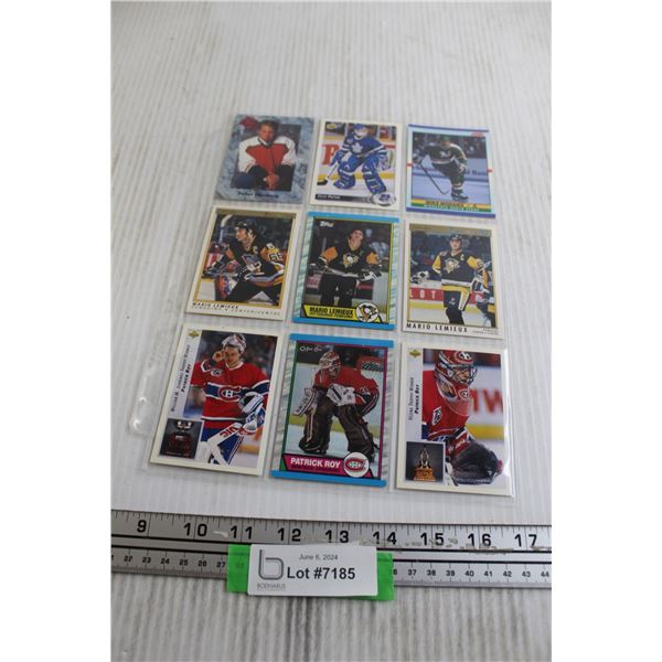 (9) Assorted Hockey Cards