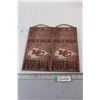 Image 1 : (2) NFL Kansas City Chiefs Wall Signs