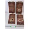 Image 1 : (4) NFL Hanging Wall Signs