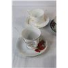 Image 2 : (6) Teacups & Saucers