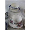 Image 3 : (6) Teacups & Saucers