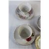 Image 2 : (6) Teacups & (7) Saucers