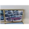 Image 4 : (4) 8" x 10" Picture of Cars in Frames