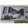 Image 2 : (5) 8" x 10" Pictures of Cars in Frames