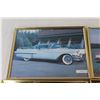 Image 2 : (4) 8" x 10" Picture of Cars in Frames