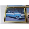 Image 4 : (4) 8" x 10" Picture of Cars in Frames