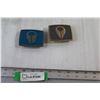 Image 1 : (2) Nixon Belt Buckles