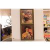 Image 1 : (2) Spanish Themed Large Framed Photos - Need light Repair to Frames