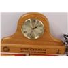 Image 4 : (15+) Wooden Battery Operated Mantle Clock, Sunglasses, Figurines, Toys Cars & Misc.