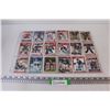 Image 1 : (18) 1990's NHL Hockey Goaltender Hockey Cards in Plastic Sleeves