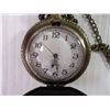 Image 4 : Bronze Tone Quartz Pocket Watch Golfer