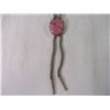 Image 3 : "Bolo" Tie with Pink Pendant