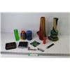 Image 1 : Cannabis Paraphernalia - Magnet - Rubber Pipe Bodies - Pipe - Grinder - Smoke Buddy - Roller - Cigar