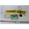 Image 1 : Dahl Galvanized Strapping - Fishing Fly Making Holder - Glass Ashtray - Learner Driver Sticker