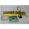 Image 5 : Dahl Galvanized Strapping - Fishing Fly Making Holder - Glass Ashtray - Learner Driver Sticker