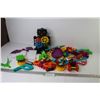 Image 1 : Duplo Building Bricks & Assorted Small Toys