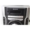 Image 3 : Sony Mini Hi-Fi Component System CD-Radio w/Speakers (powers on - speakers not hooked up)