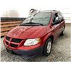 Image 3 : A9 --  2003 DODGE CARAVAN SE, Red, 182665 KM