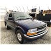Image 9 : A10 --  2000 CHEVROLET BLAZER 4X4, Blue, 316,998 KM