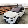 Image 4 : C6A --  2014 LAND ROVER RANGE ROVER EVOQUE DYNAMIC PREMIUM 4X4 , White, 71,871 KM