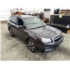 Image 10 : C6J --  2017 SUBARU FORESTER 2.5I LIMITED AWD, Grey, 165,099 KM