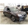 Image 9 : C6J --  2017 SUBARU FORESTER 2.5I LIMITED AWD, Grey, 165,099 KM