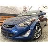 Image 1 : C6G --  2015 HYUNDAI ELANTRA SE, Blue, 200034 KM