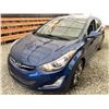 Image 3 : C6G --  2015 HYUNDAI ELANTRA SE, Blue, 200034 KM