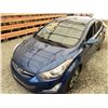 Image 4 : C6G --  2015 HYUNDAI ELANTRA SE, Blue, 200034 KM