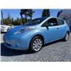 Image 2 : D3 --  2015 NISSAN LEAF S , Blue, 77544 MILES