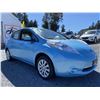 Image 8 : D3 --  2015 NISSAN LEAF S , Blue, 77544 MILES